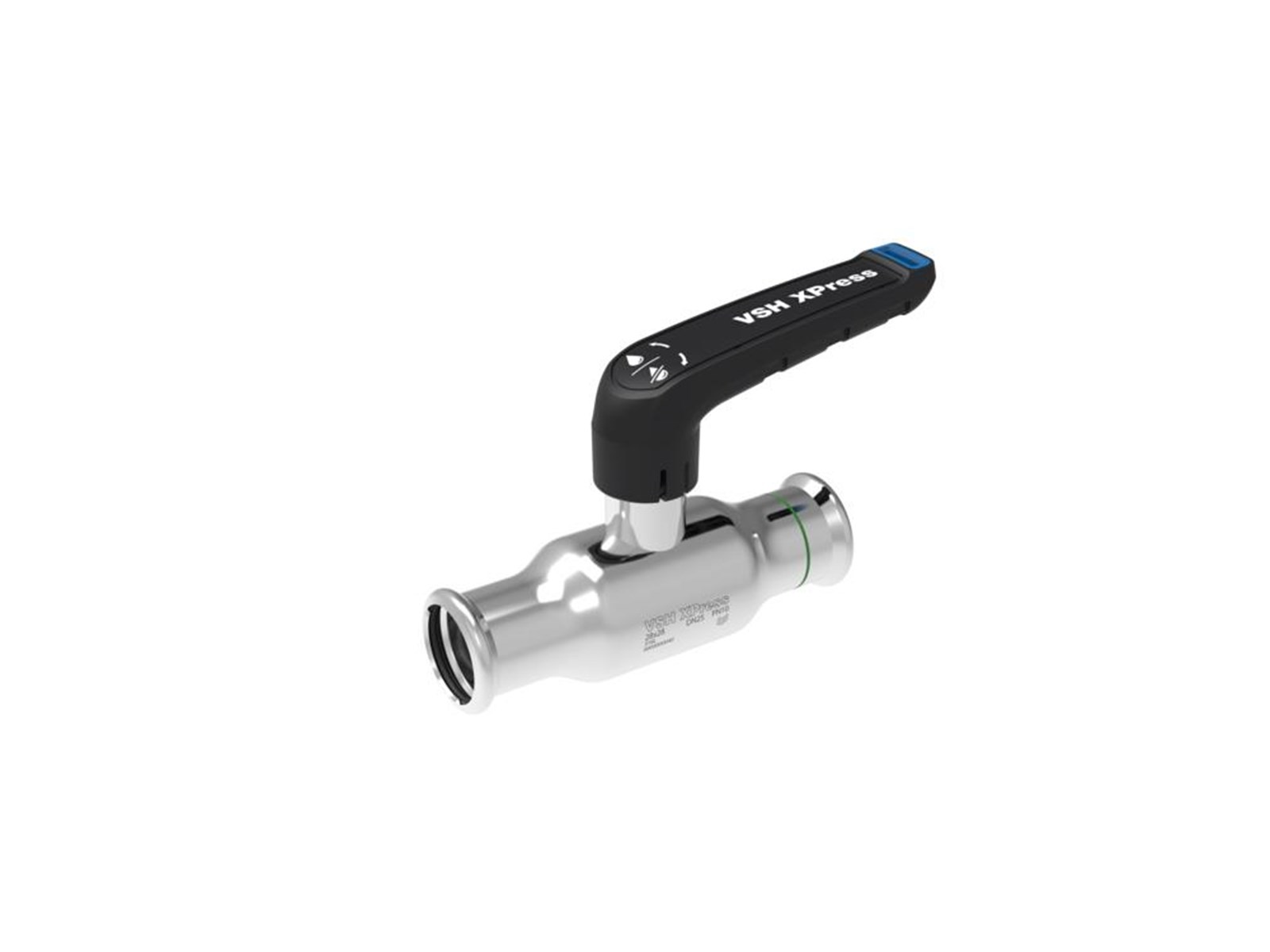 Broen Vsh xpress valve stainless 42 x 42 dn40 low Broen Vsh xpress valve stainless 42 x 42 dn40 low